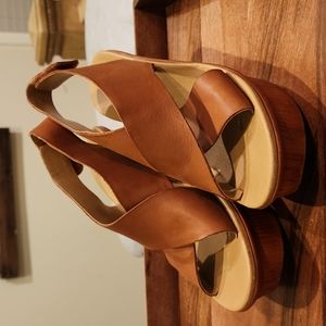 Lucky Brand Wedge Heels Sz.9 1/2